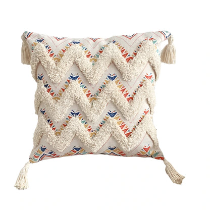 Boho Textured Pillow