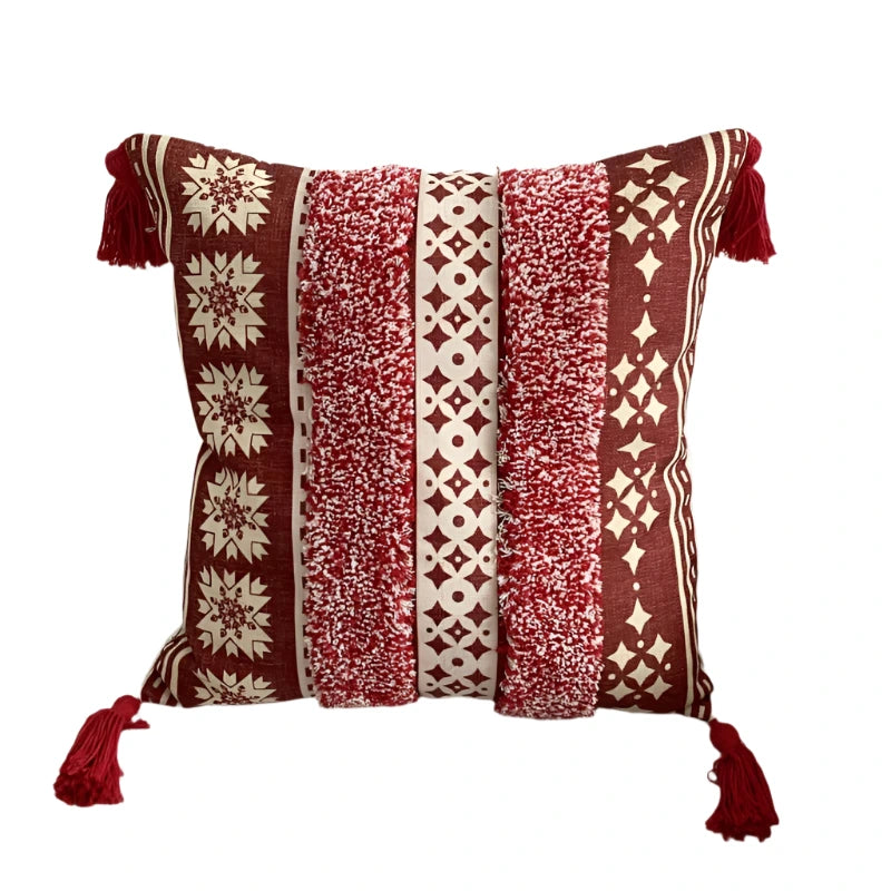 Boho Textured Pillow