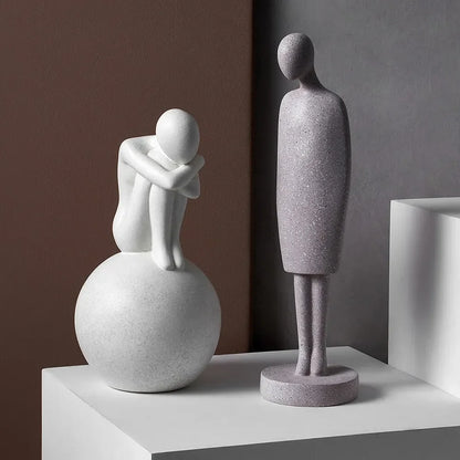 Serene Ceramic Sculptures