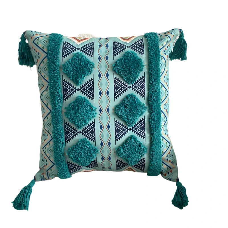 Boho Textured Pillow