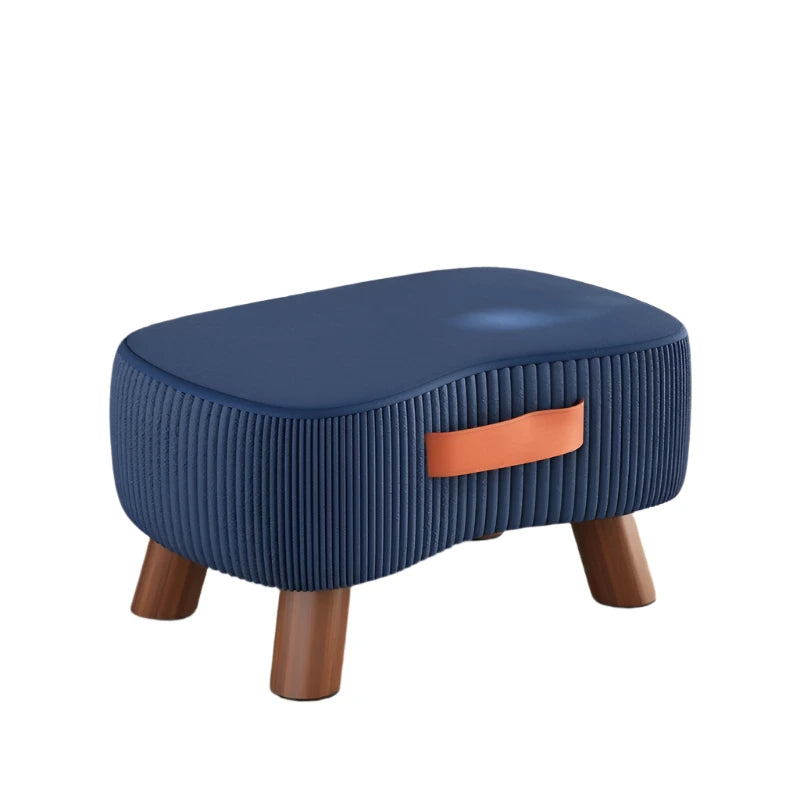 Flannel Ribbed Footstool