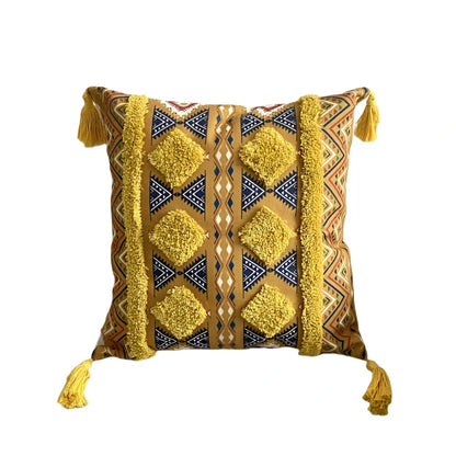 Boho Textured Pillow