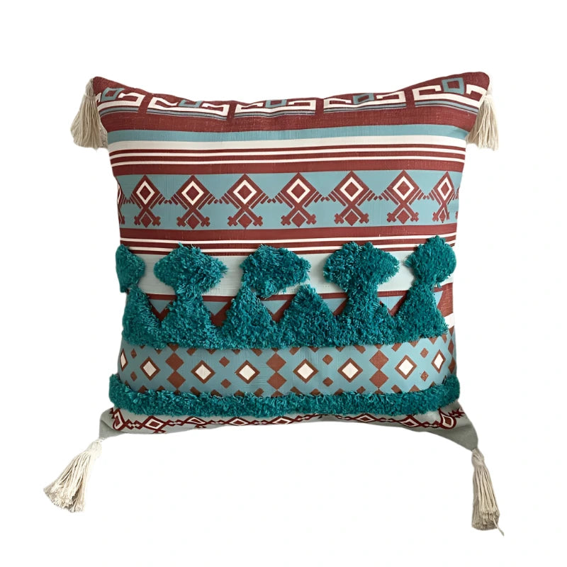 Boho Textured Pillow