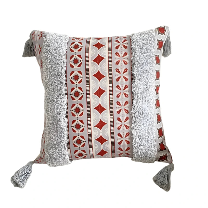 Boho Textured Pillow